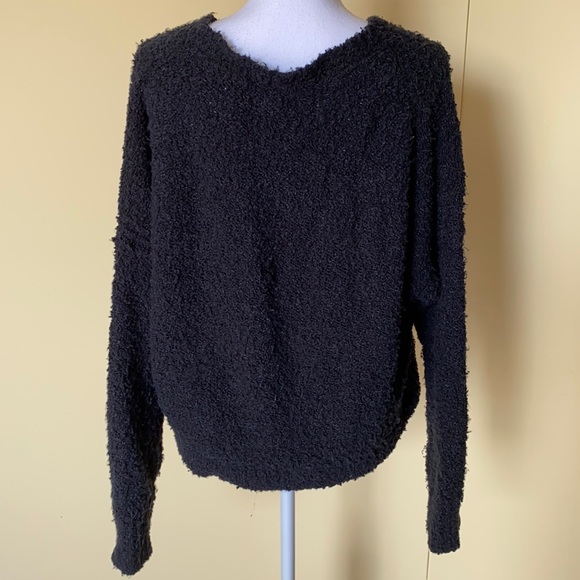 Free people black sweater comfy size XS - Picture 5 of 10
